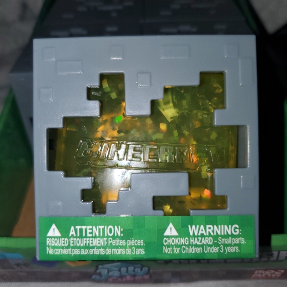 Minecraft Jelly Cube Squishy toy